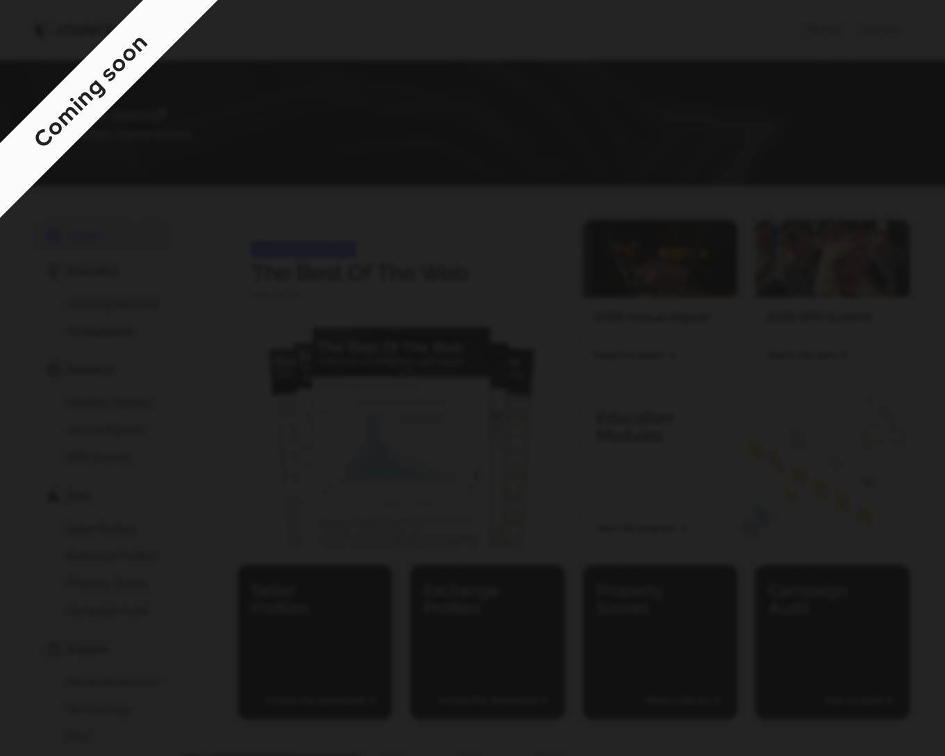 Moderninzing user experience and reducing sign-up friction at Jounce Media